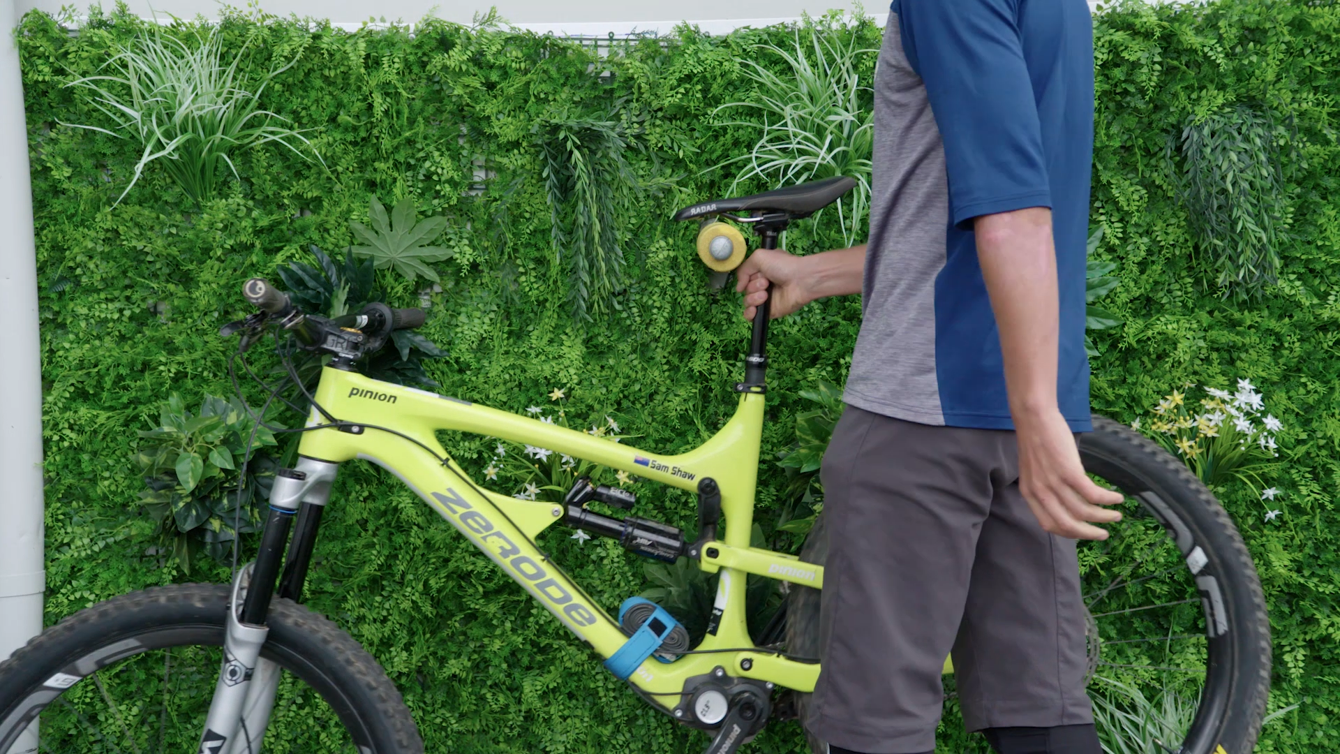 Mountain biking trail surrounded by dense forests and hills at Jetpark Rotorua